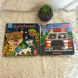 Bundle of 2 books for kids from scholastic and town-house book